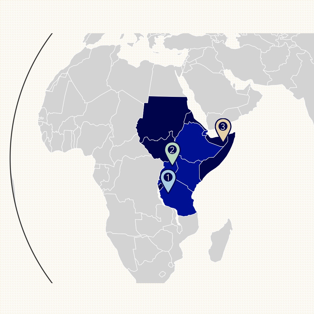 Cropped map of Africa to demonstrate 
